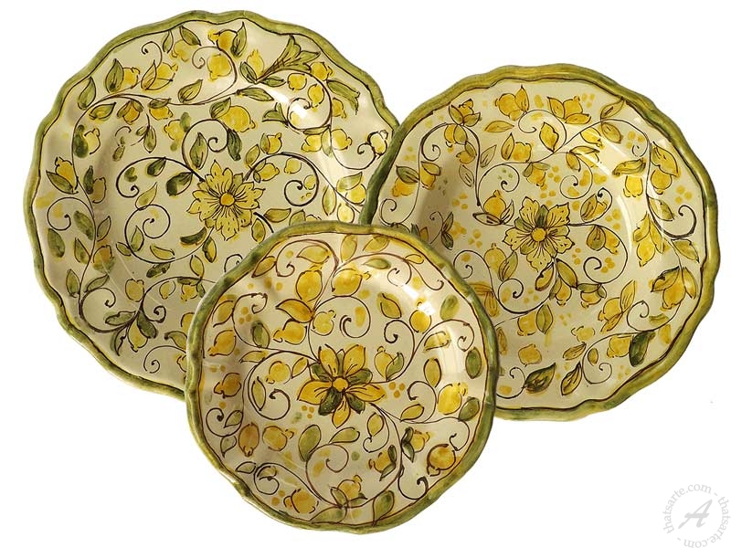 Sicilian dinnerware sets