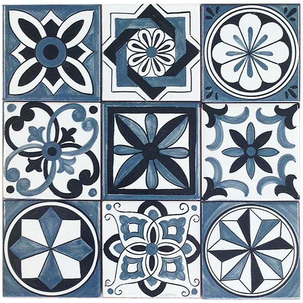 Francesca Niccacci hand painted contemporary tiles