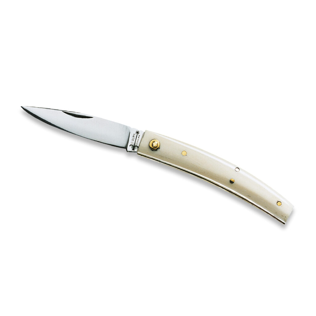 Gobbo Italian Pocket Knife With Bone Handle by Berti and Consigli