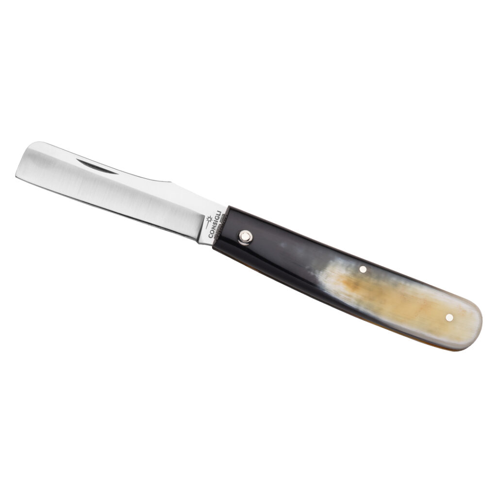 Mozzetta Italian Pocket Knife With Ox Horn Handle by Consigli